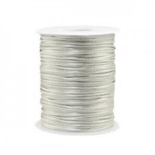 Satin wire 1.5mm Olive grey